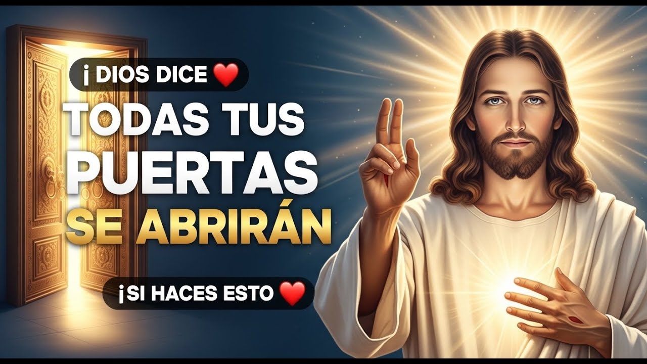 DIOS DICE : SI HACES ESTO TODAS TUS PUERTAS SE ABRIRÁN -- Mensaje de Esperanza
