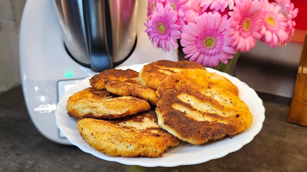 Ziemniaczane Kotlety z twarogiem z Thermomix #paulitawita