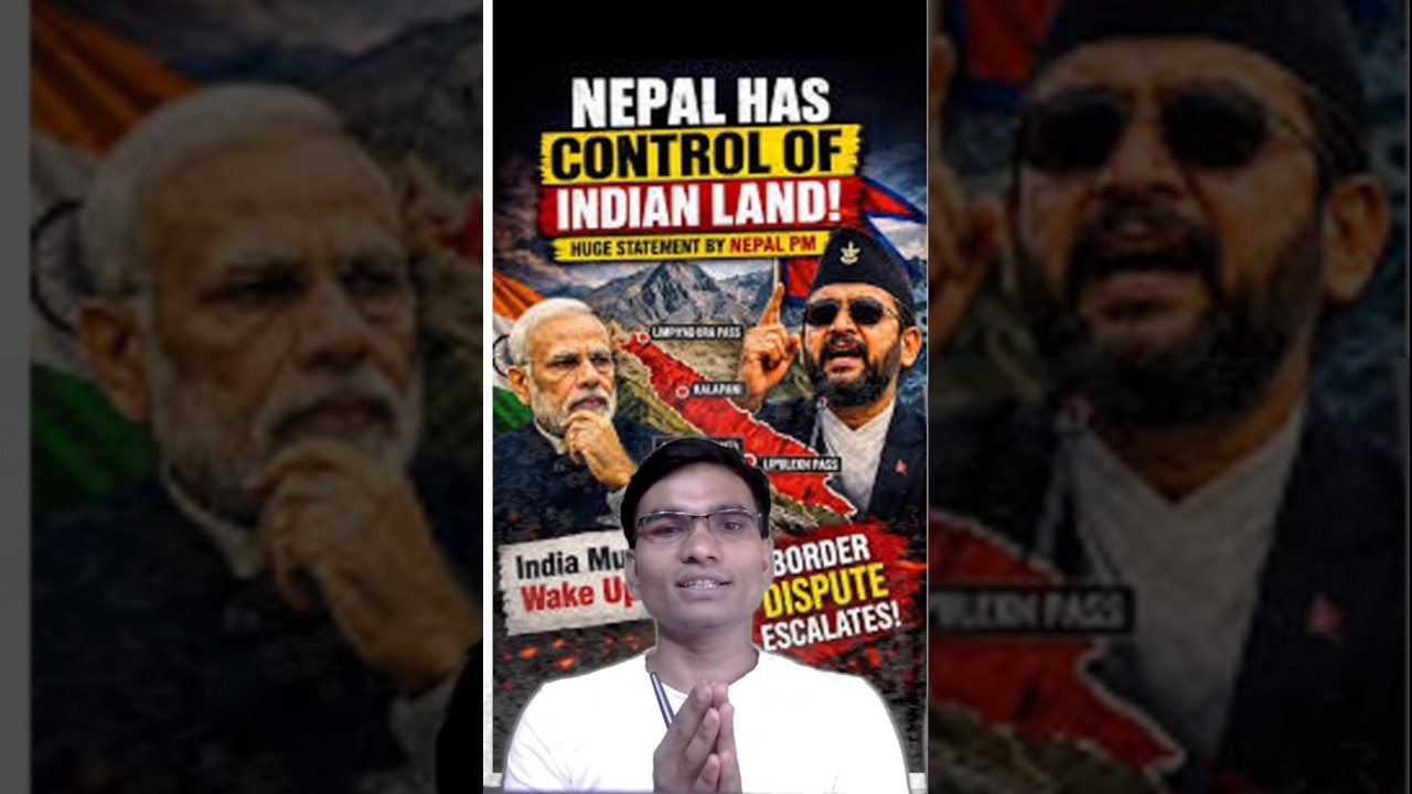 Nepal Claims Indian Land? 🇳🇵🇮🇳 #shorts | India-Nepal Border Dispute Escalates! #shorts #nepal