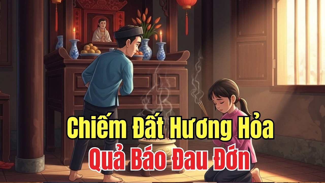 Chuyện Nhân Quả: Anh Trai Tìm Cách Chiếm Đất Hương Hỏa, Cấm Em Gái Về Thắp Hương