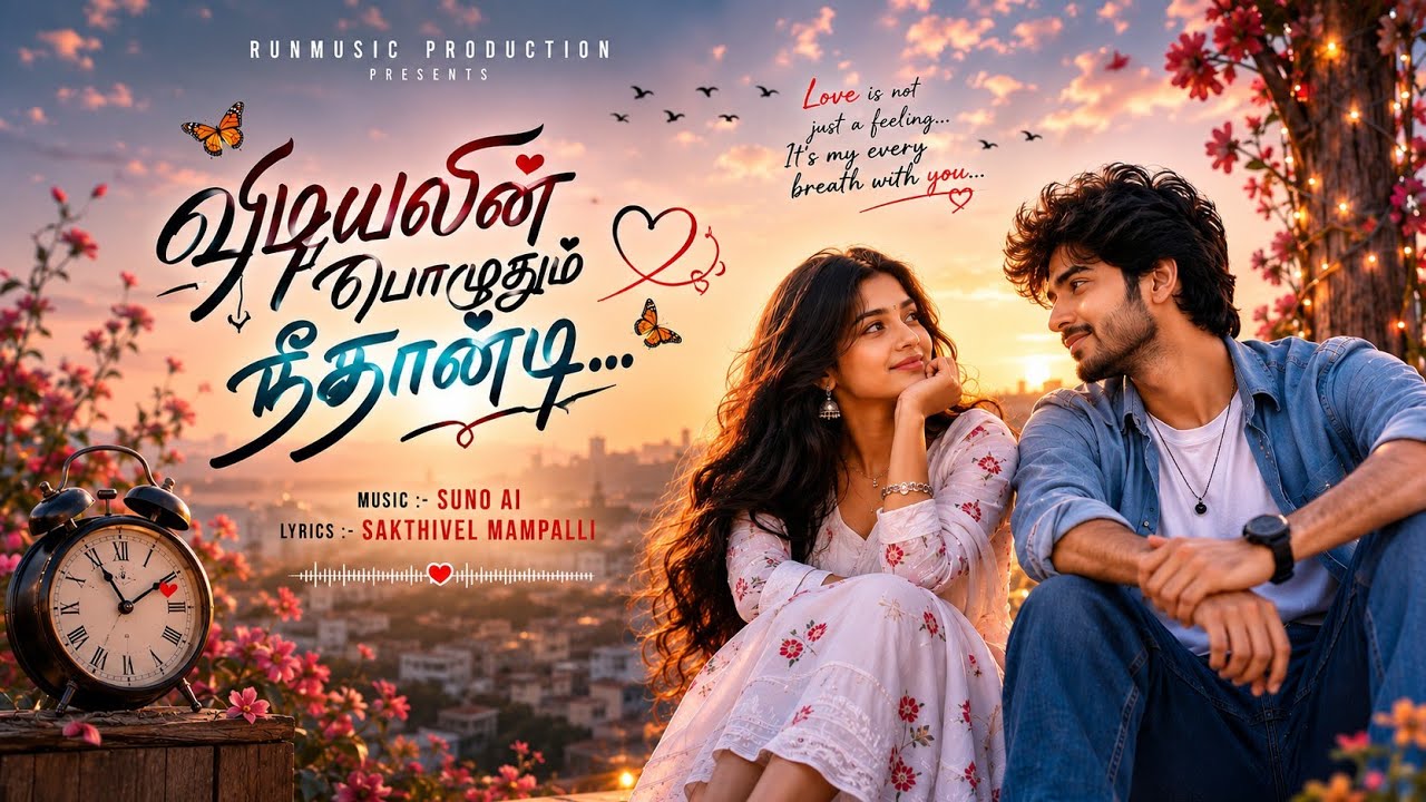 விடியல் பொழுதும் நீதானடி | Vidiyal Poluthum Needhanadi | Tamil AI Romantic
