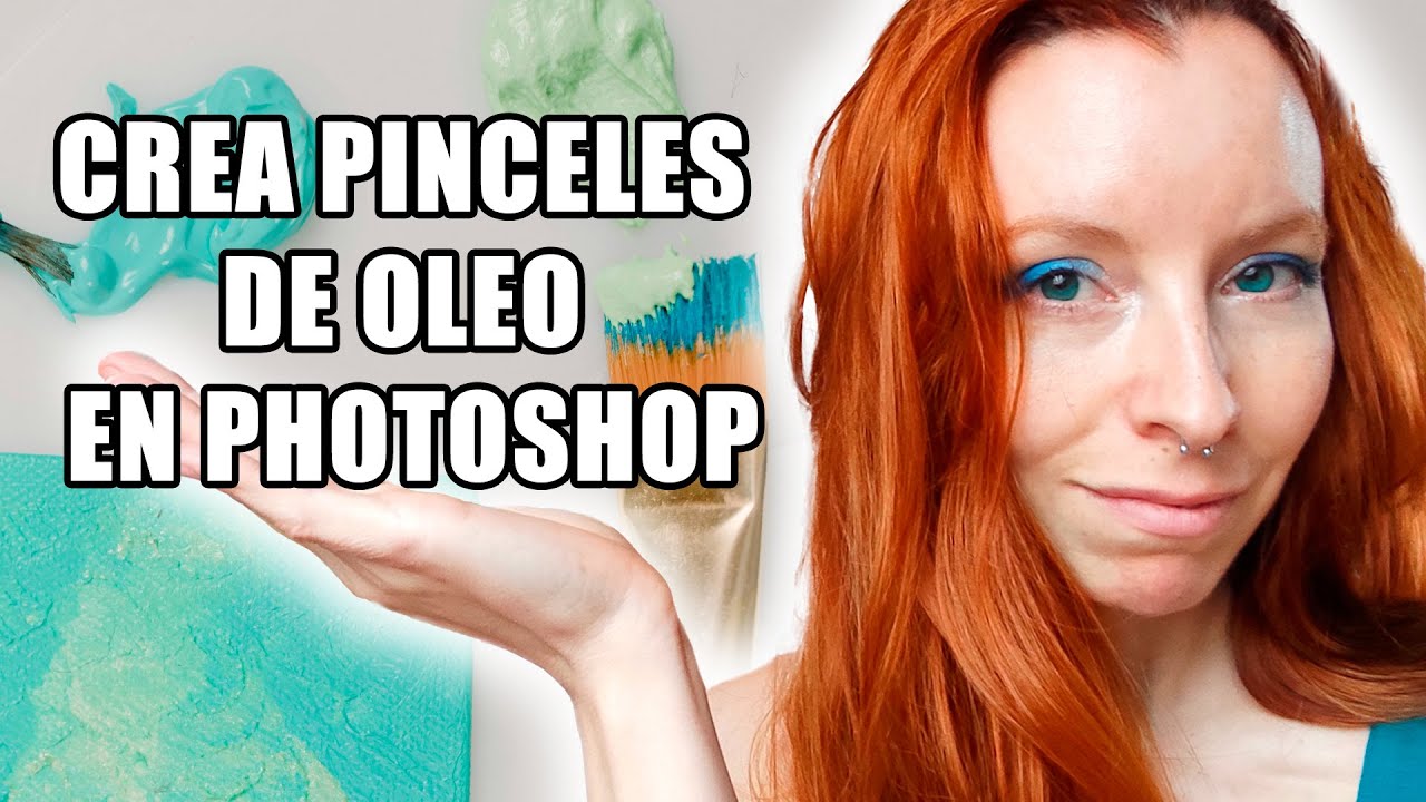Como crear PINCELES de ÓLEO para Photoshop desde cero. TE REGALO MIS PINCELES