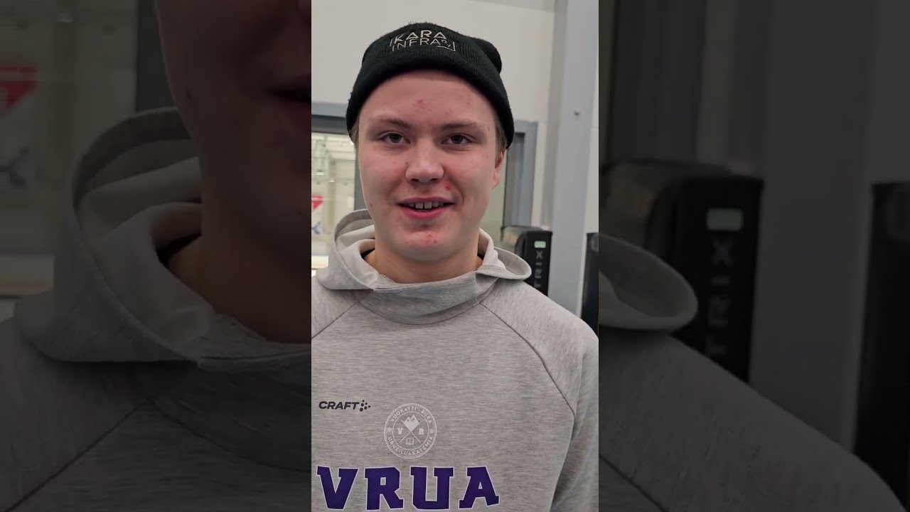 VRUA U18 JERE RYYPPÖ haastattelu Vuokatissa 19.12.2023