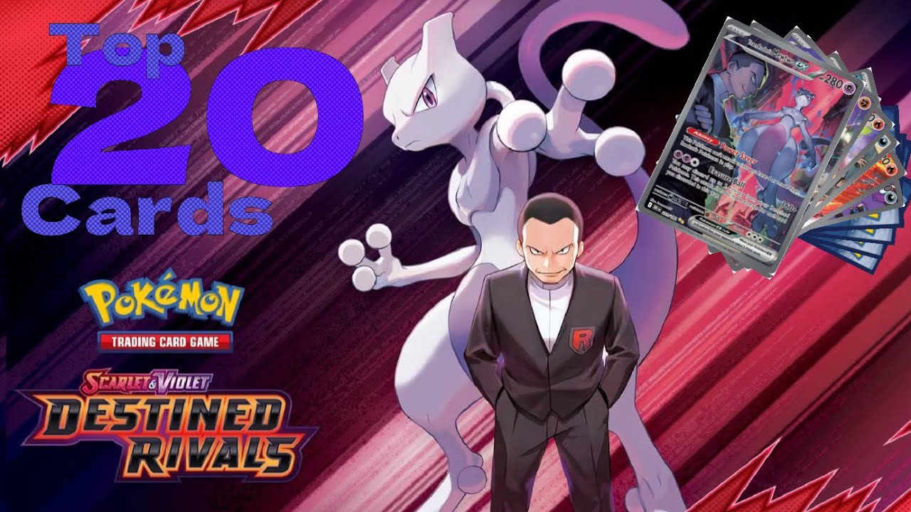 Top 20 Pokémon TCG Destined Rivals Cards