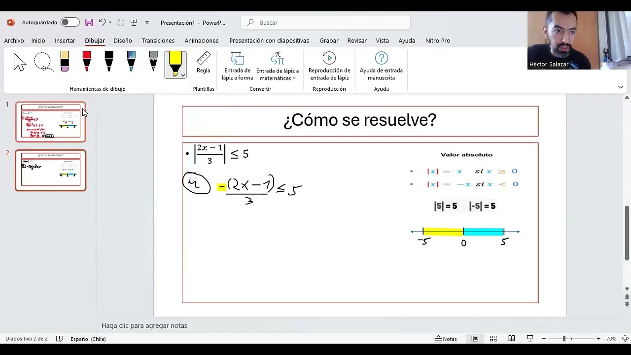 ¿Cómo se resuelve este ejercicio de inecuaciones con valor absoluto?