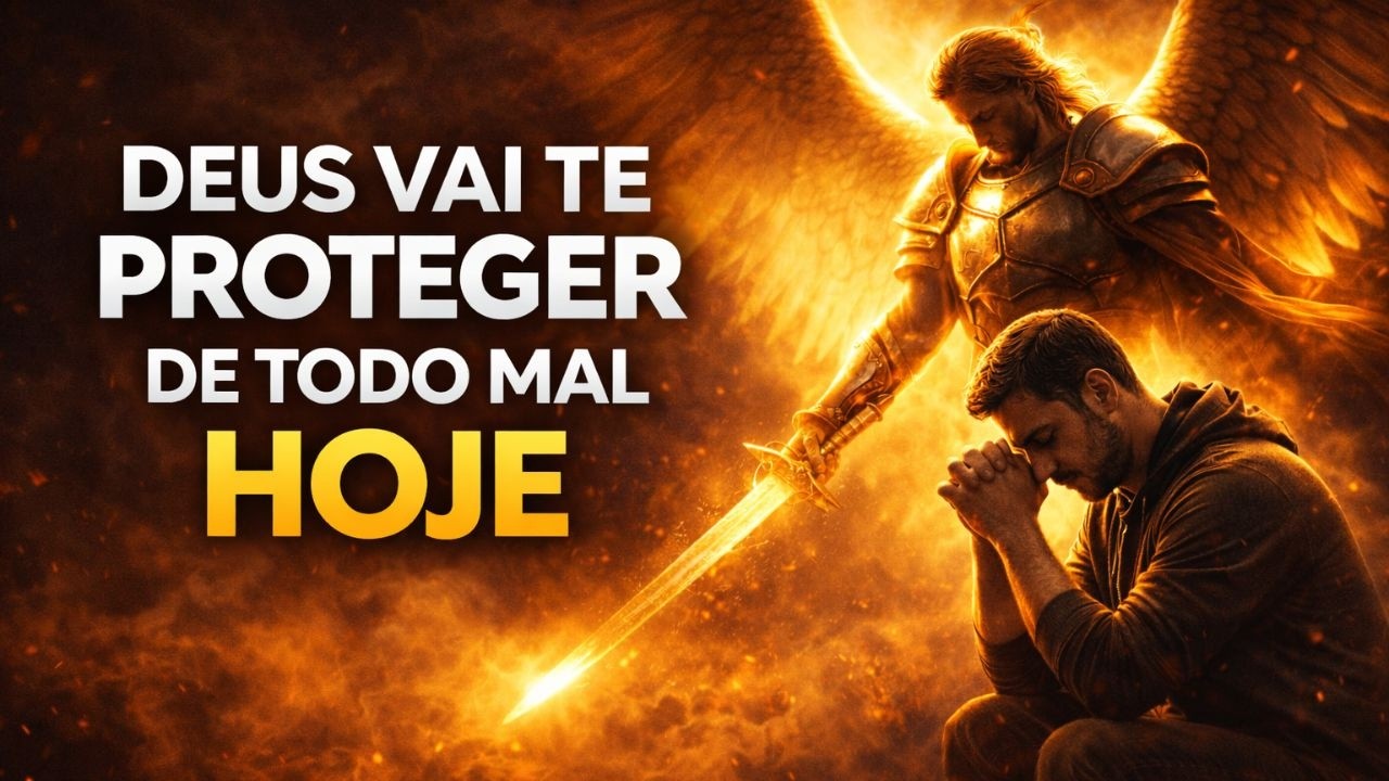 Deus Vai Te Proteger de Todo Mal HOJE