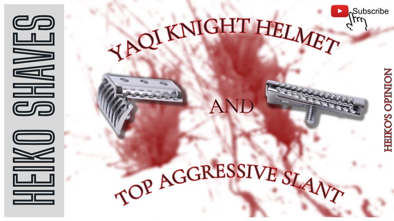 Yaqi Knight Helmet and Yaqi Top Aggressive Slant Review