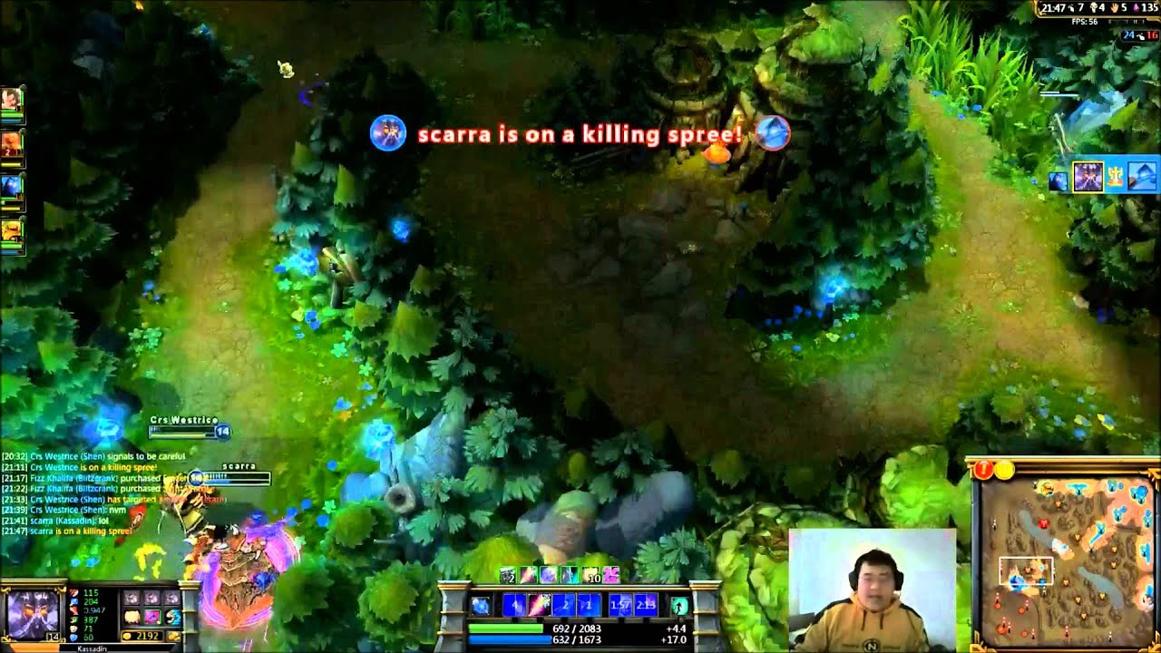 Scarra - Kassadin vs Xerath Mid (Diamond 1)