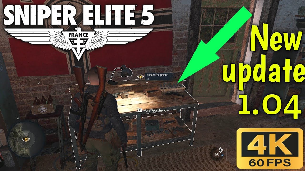 All Workbenches Locations SNIPER ELITE 5 Update 1.04 All Workbench Locations Mission 1 4K 60FPS