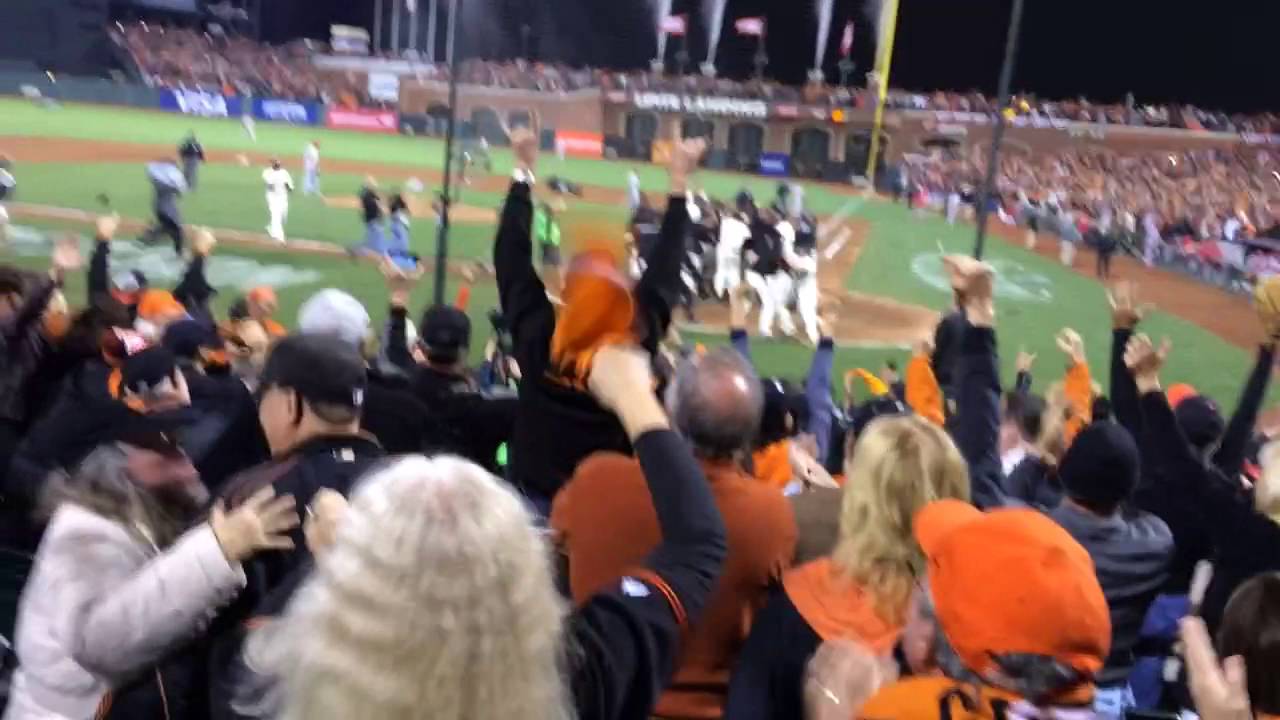 Travis Ishikawa's Walk-off Home Run to Win the 2014 NLCS