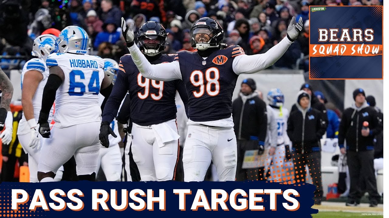 BEARS SQUAD SHOW: What's the BEST WAY for the Chicago Bears to improve their d-line this offseason?