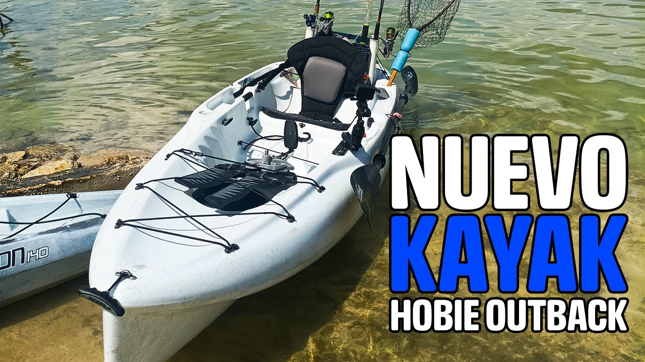 ¡Probando mi NUEVO KAYAK de PESCA! // Hobie Outback