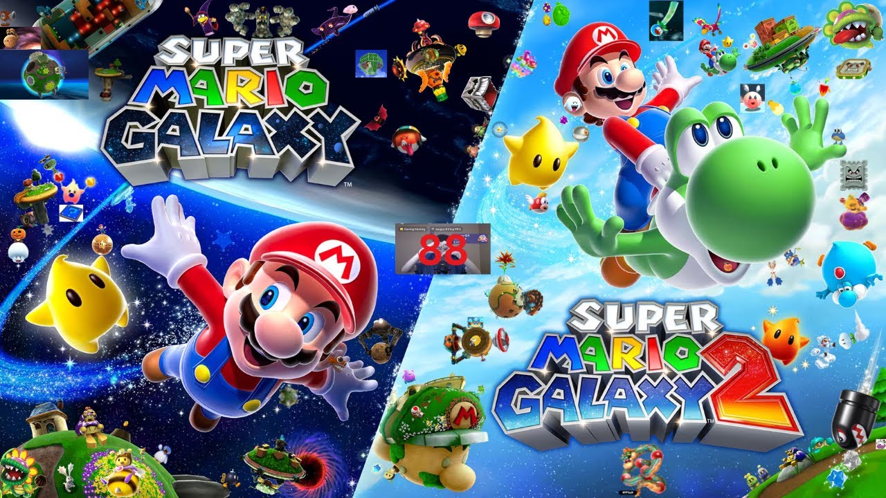 Spooky Cosmic Clone Chase | Super Mario Galaxy™ + Super Mario Galaxy™ 2 - 88