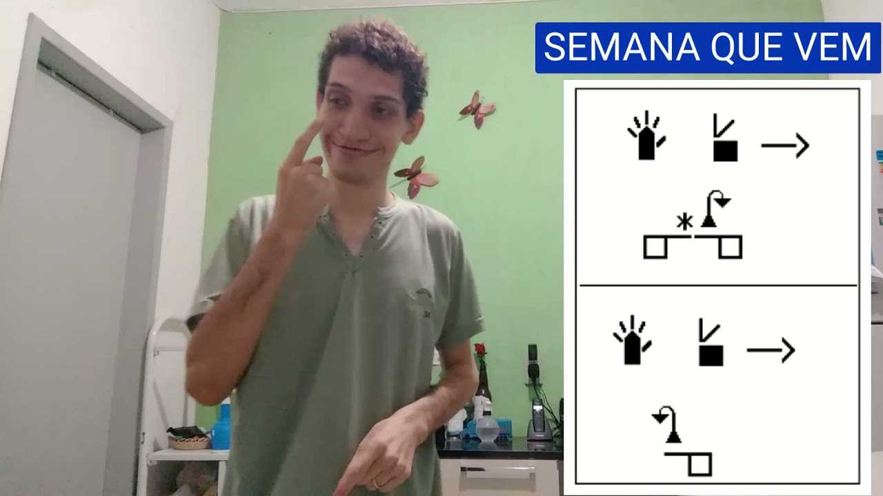 SEMANA QUE VEM - SINAL EM LIBRAS