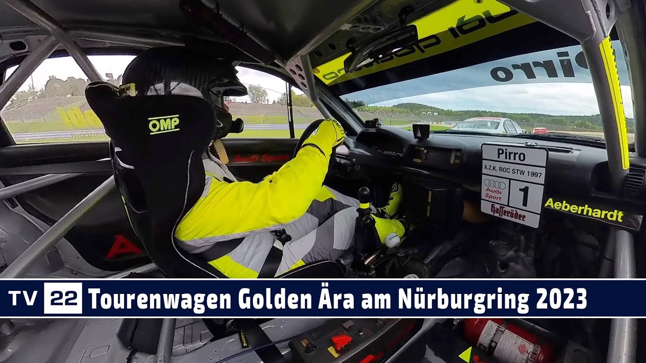 MOTOR TV22: Tourenwagen Golden Ära aus Sicht des Fahrers Rene Aeberhardt am Nürburgring 2023
