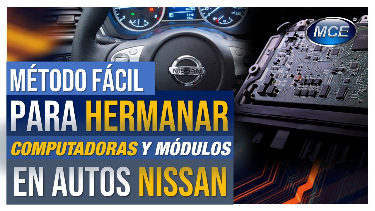 ✔️🚗 Descubre cómo ADAPTAR / HERMANAR COMPUTADORA o Módulos en NISSAN con este FÁCIL método