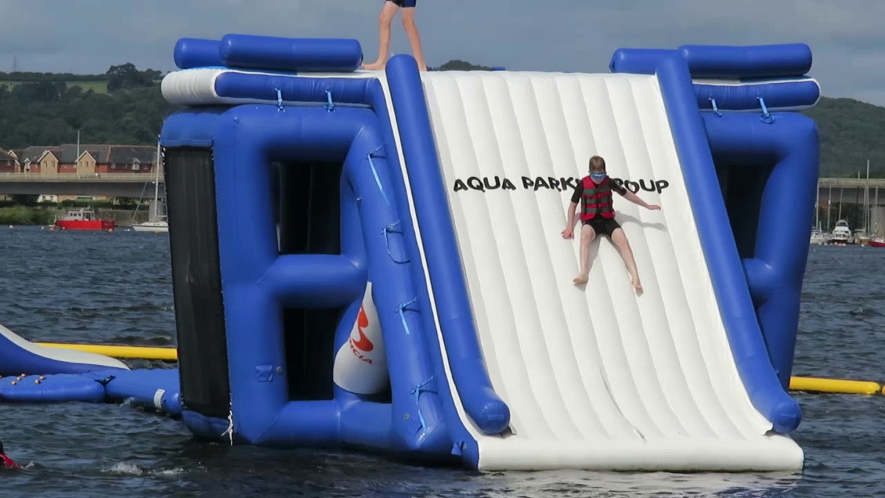 Fun day at Aqua Park Cardiff - August 2019