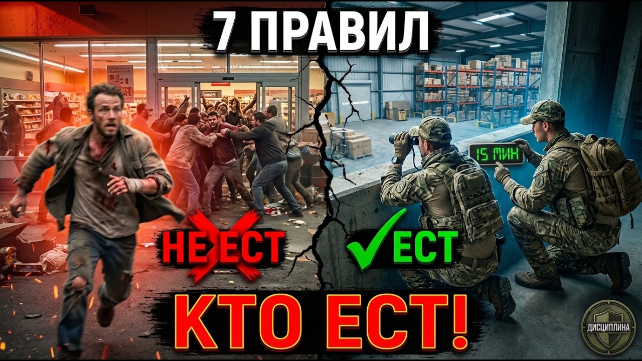💀 7 правил сбора ресурсов — кто ест VS кто умирает от голода
