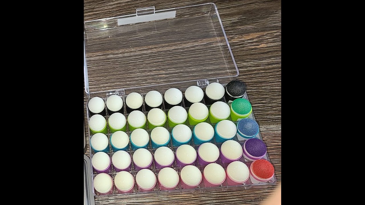 40 Pack Finger Painting Sponge, Daubers for Stamping, Ink Blending Tool for Arts and DIY Craf Review