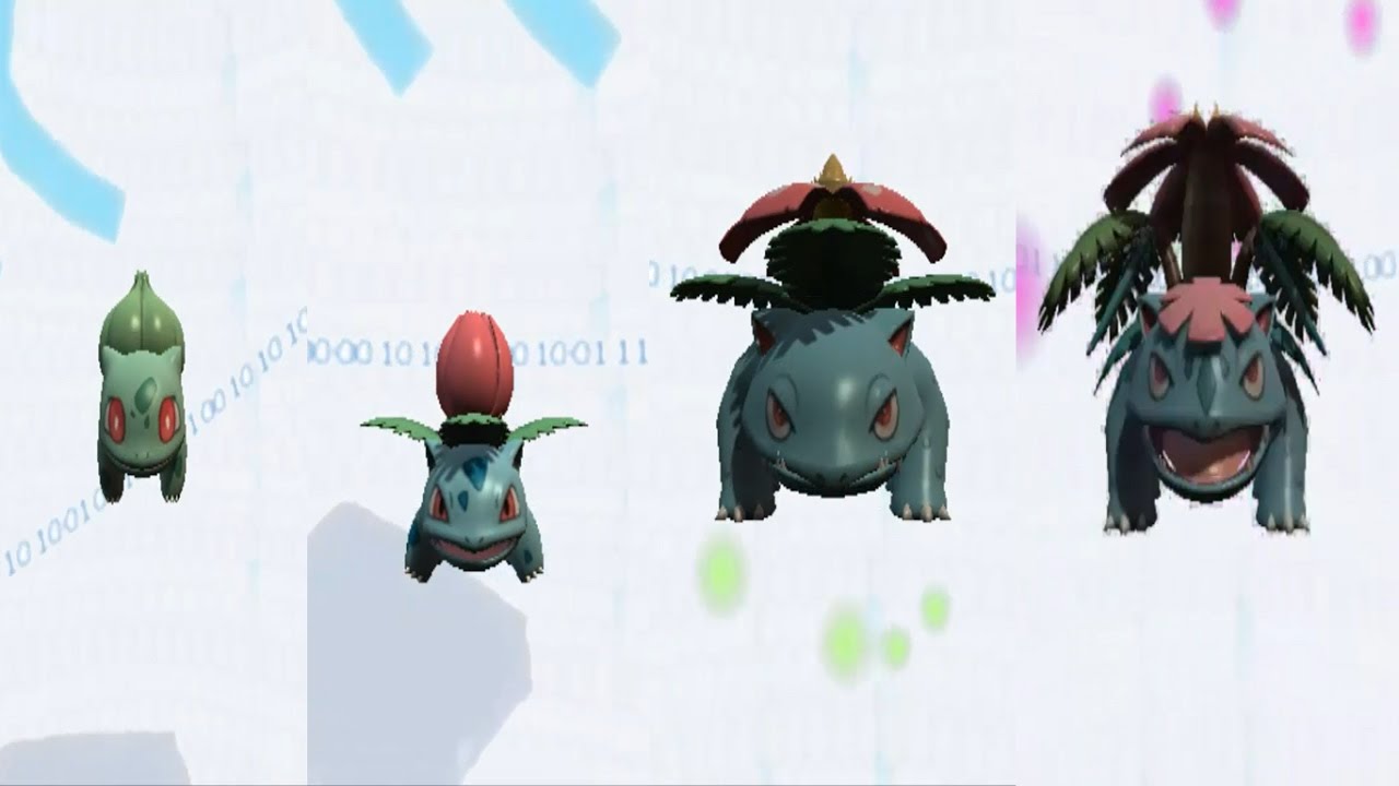 Pokemon X Digimon - Bulbasaur Evolution (Digimon Adventure Tri)