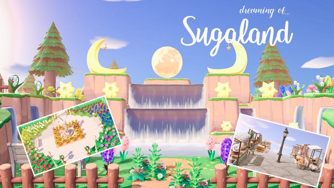Dreaming of... Sugaland | Animal Crossing: New Horizons Island Tour