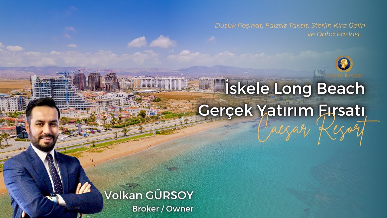 Kıbrıs Yatırım Fırsatları | İskele Long Beach