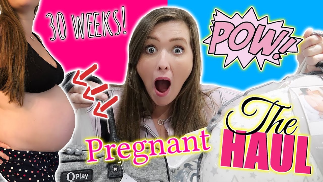 30 WEEKS PREGNANT MEGA BABY SHOPPING TRIP HAUL! + ALL NEW SPECIAL GIVEAWAY!