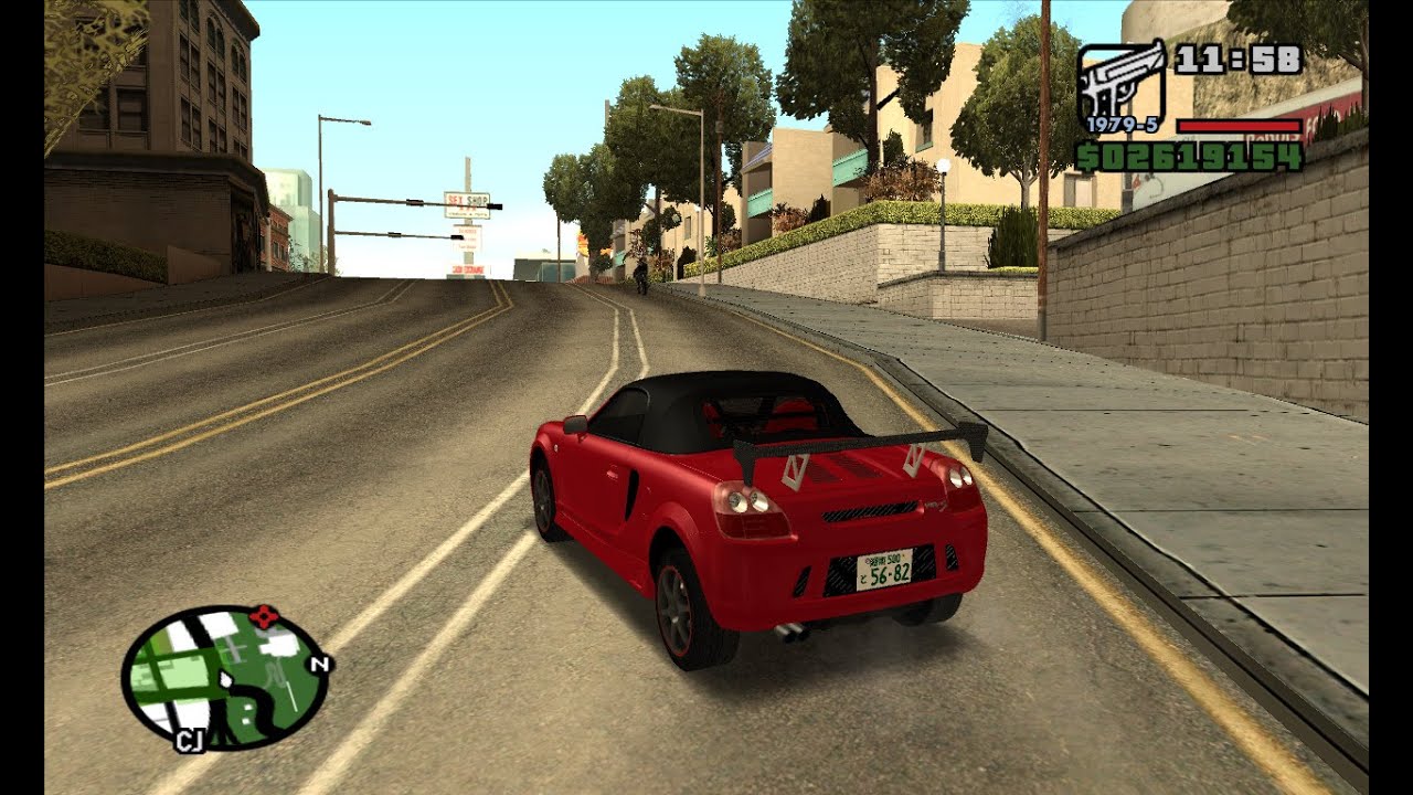 TOYOYA MR-S IN GTA SAN ANDREAS