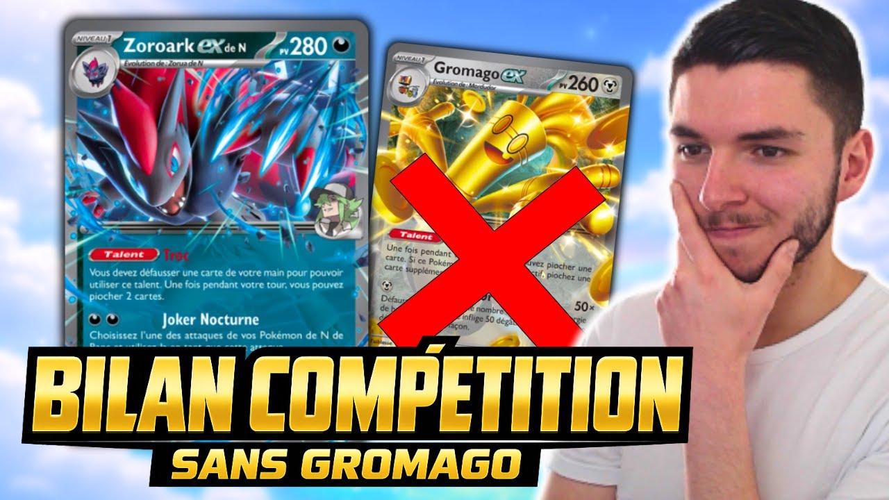 J'ai joué ZOROARK pour un CHALLENGE avec 0 GROMAGO