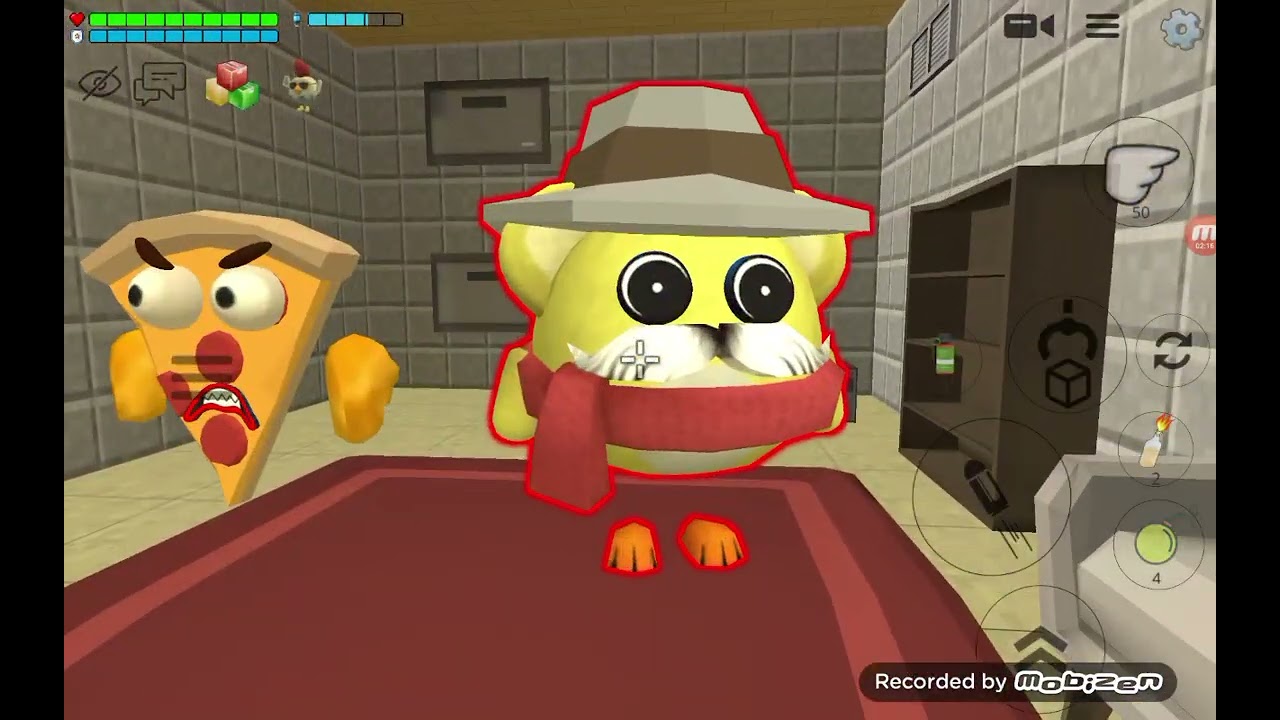 Типичный игроков дуэль в Chicken Gun #2