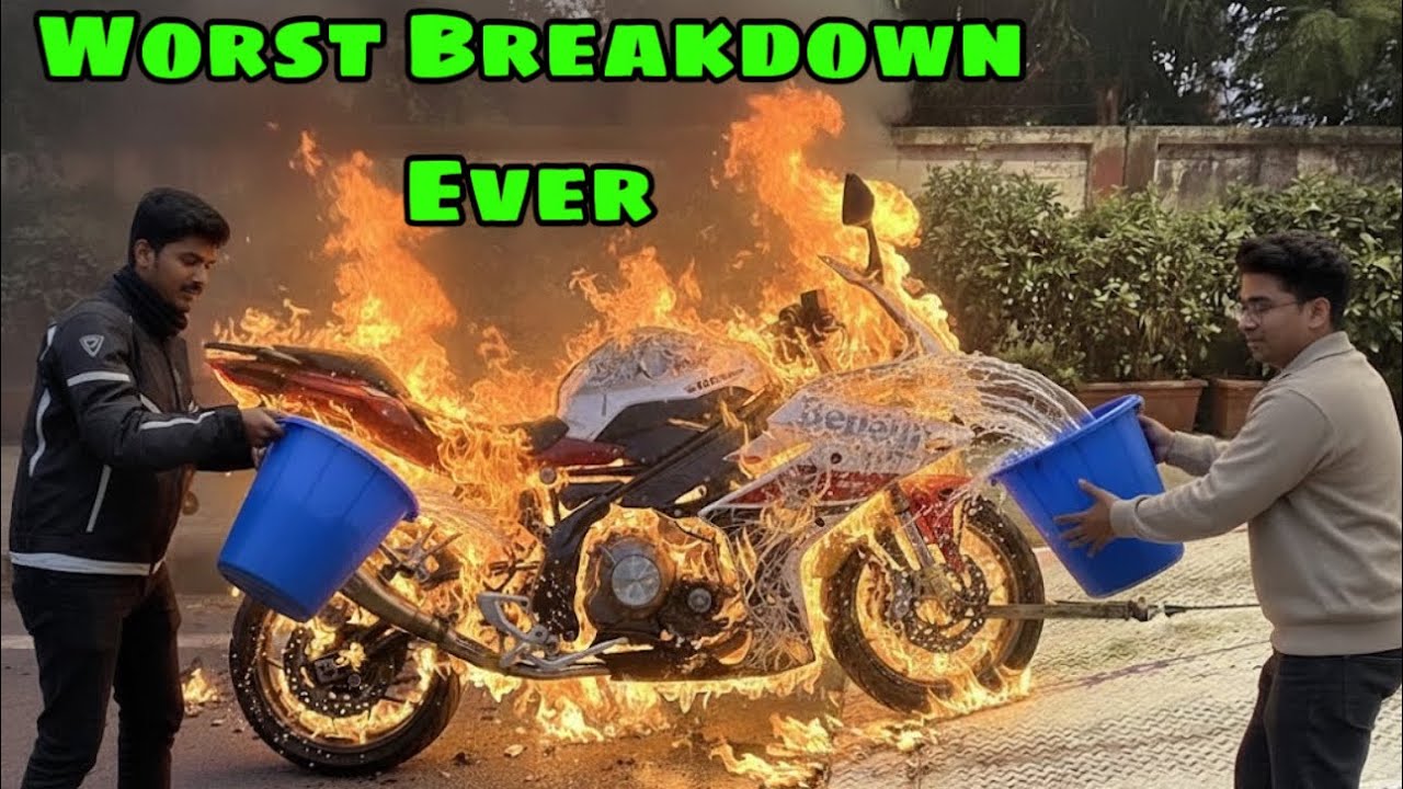 🔥 Unexpected Bike Breakdown! What Really Happened 🚨🛵 