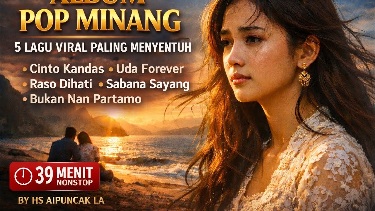 ALBUM POP MINANG 39 MENIT – Cinto Kandas di Taluak Bayua | 5 Lagu Minang Paling MenyentuhAlternatif 