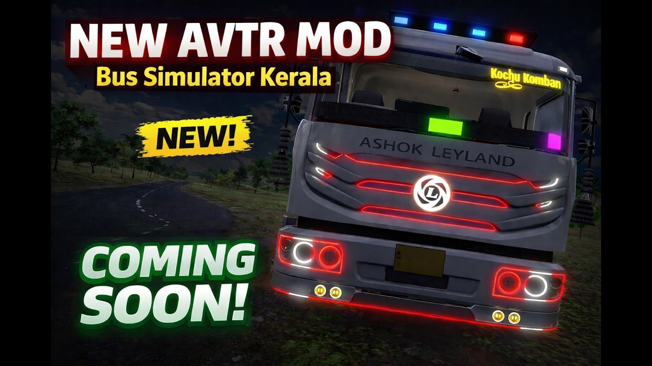 No more waiting | AVTR Release date announcement| BUS SIMULATOR KERALA
