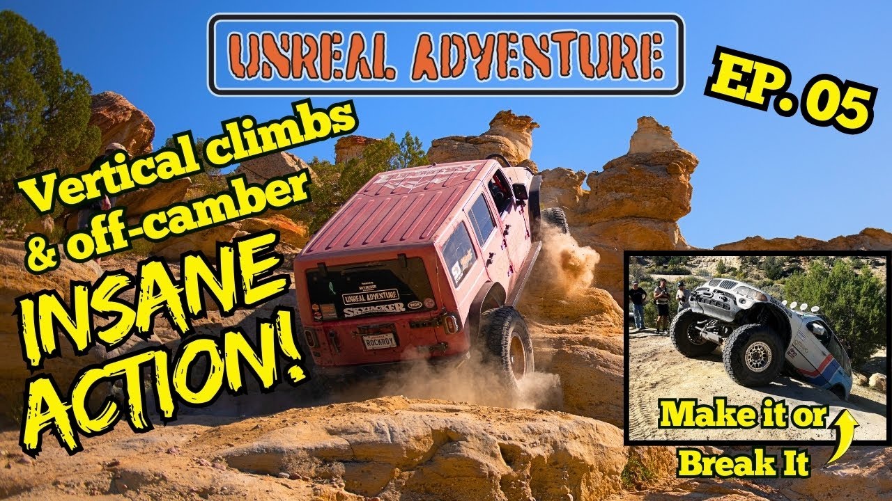 2024 Unreal Adventure Эпизод 05 — Скалы в Фармингтоне и серьёзная поломка!