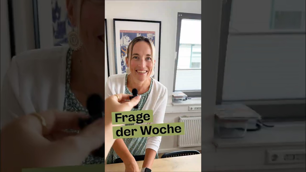 Frage der Woche - wir haben einige unserer Kolleg:innen interviewt 🤝👩🏼&zwj;💻