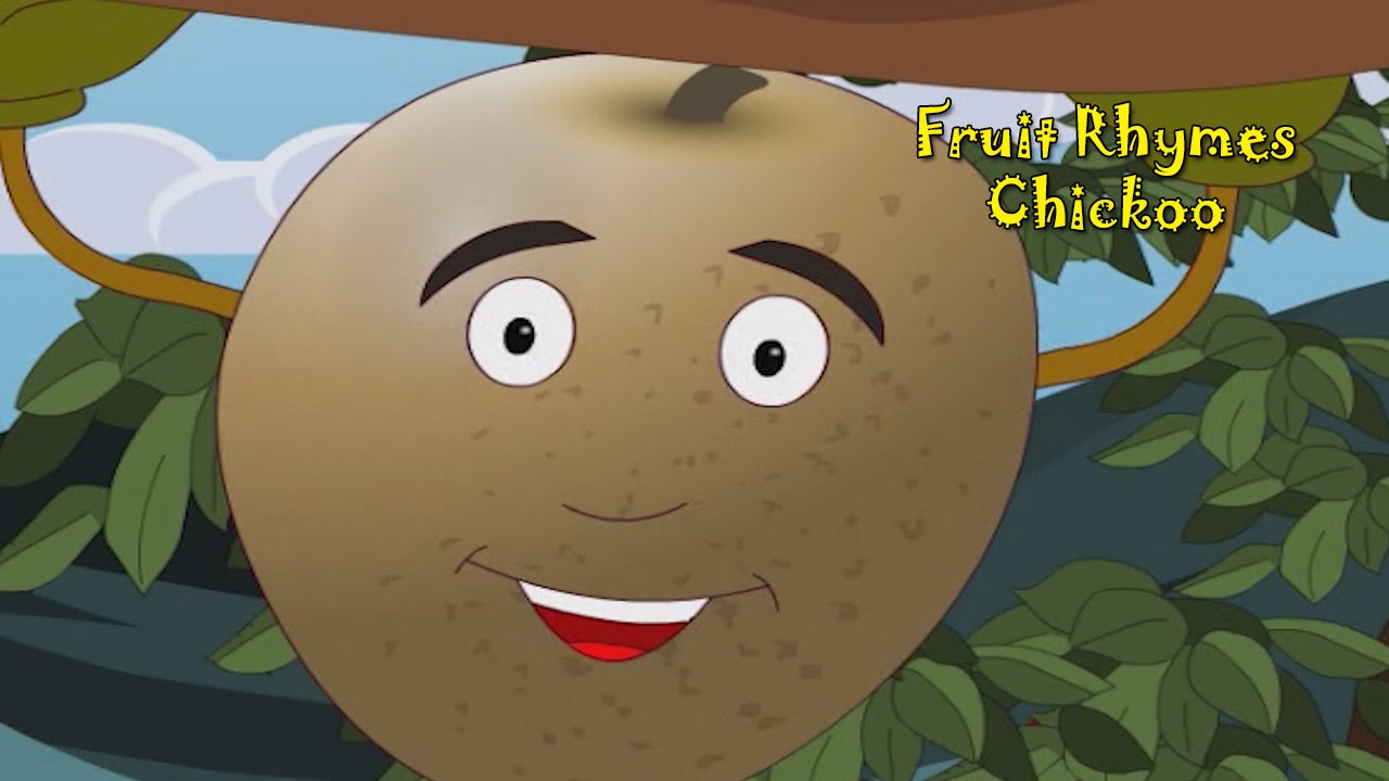 Chickoo Rhyme | Fruit Rhymes for Children | Nursery Rhymes for Kids | Most Popular Rhymes HD