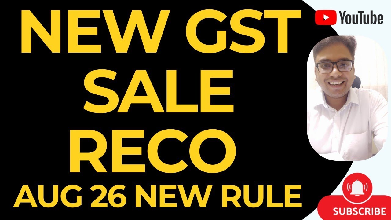 GST ACCOUNTANTS BIG UPDATE | NEW SALE RECO FROM AUG 2026