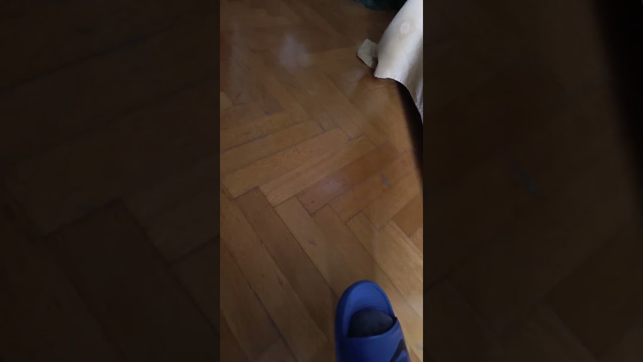 My sister's sleepy feet. Didn't tickle all the way till the end 