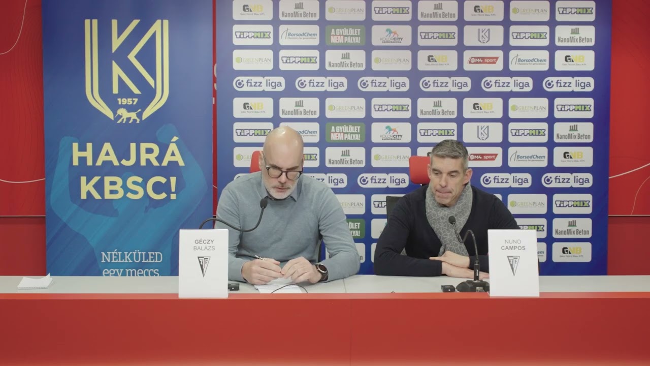 Nuno Campos értékelése | KBSC - ZTE | 2026.01.25.