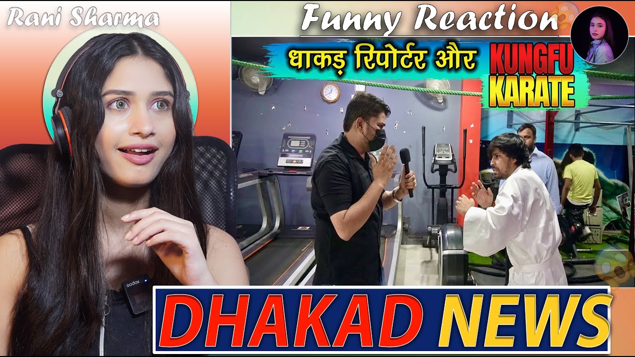 KUNGFU KARATE   @harshrajputofficial | Funny Reaction by Rani Sharma