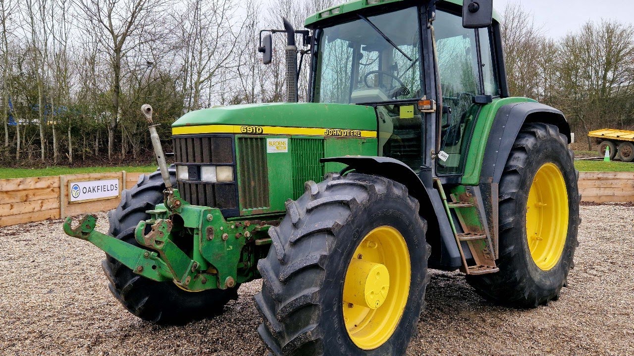 2001 John Deere 6910 50kph AutoPowr tractor! 25302