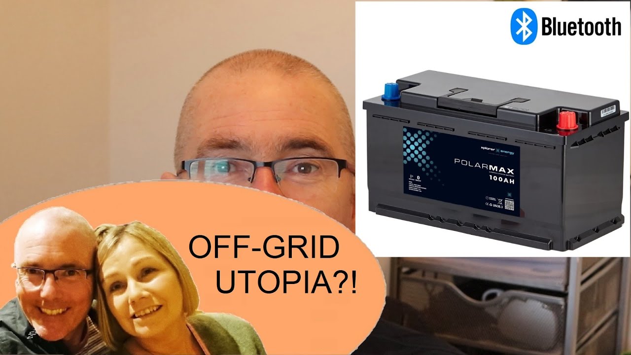 Обновление аккумулятора каравана на Polarmax Explorer 100AH ​​Lithium Iron Phosphate LIFePO4 23.0...