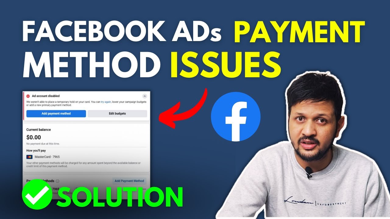 Facebook Ads Payment Method Not Working? SOLUTION (I Did THIS & It Worked)