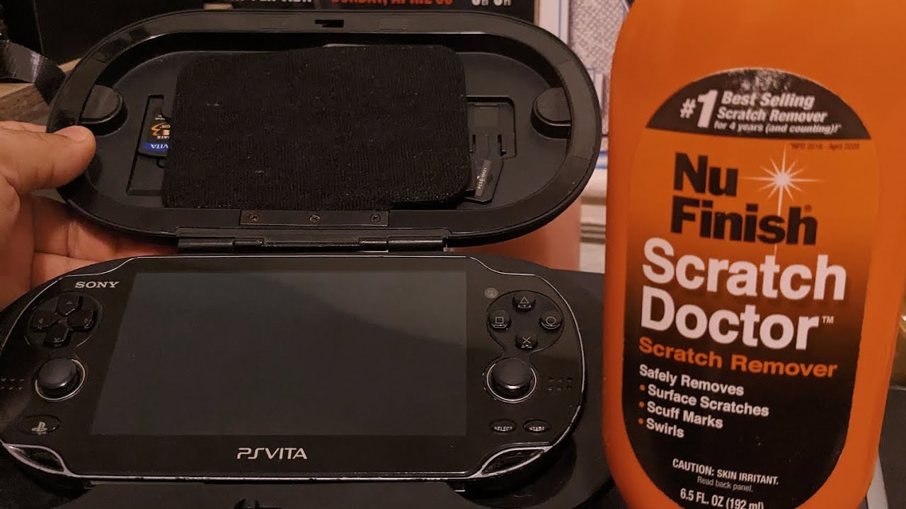 Как удалить царапины с сенсорного экрана PS Vita или любого другого устройства