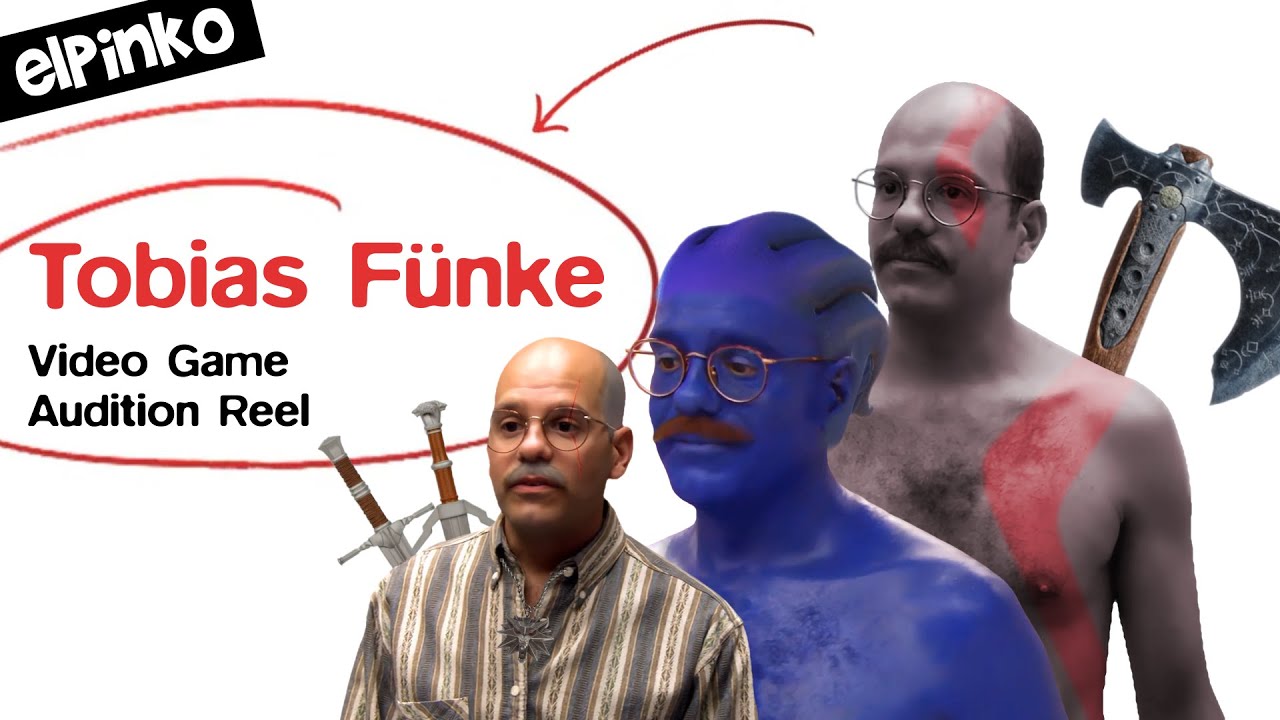 Tobias Funke Video Game Audition Reel - ARRESTED DEVELOPMENT