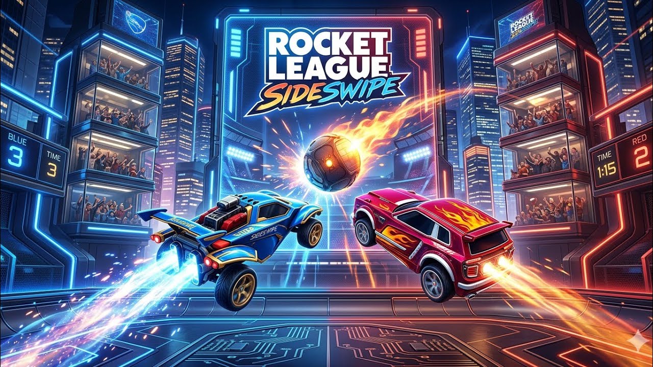 Rocket legue sideswipe العب 2v2