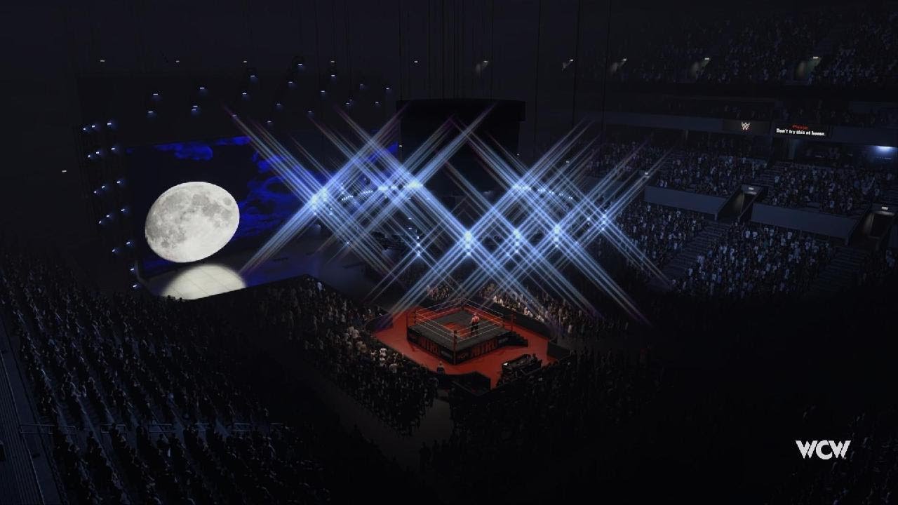 Wcw world title match