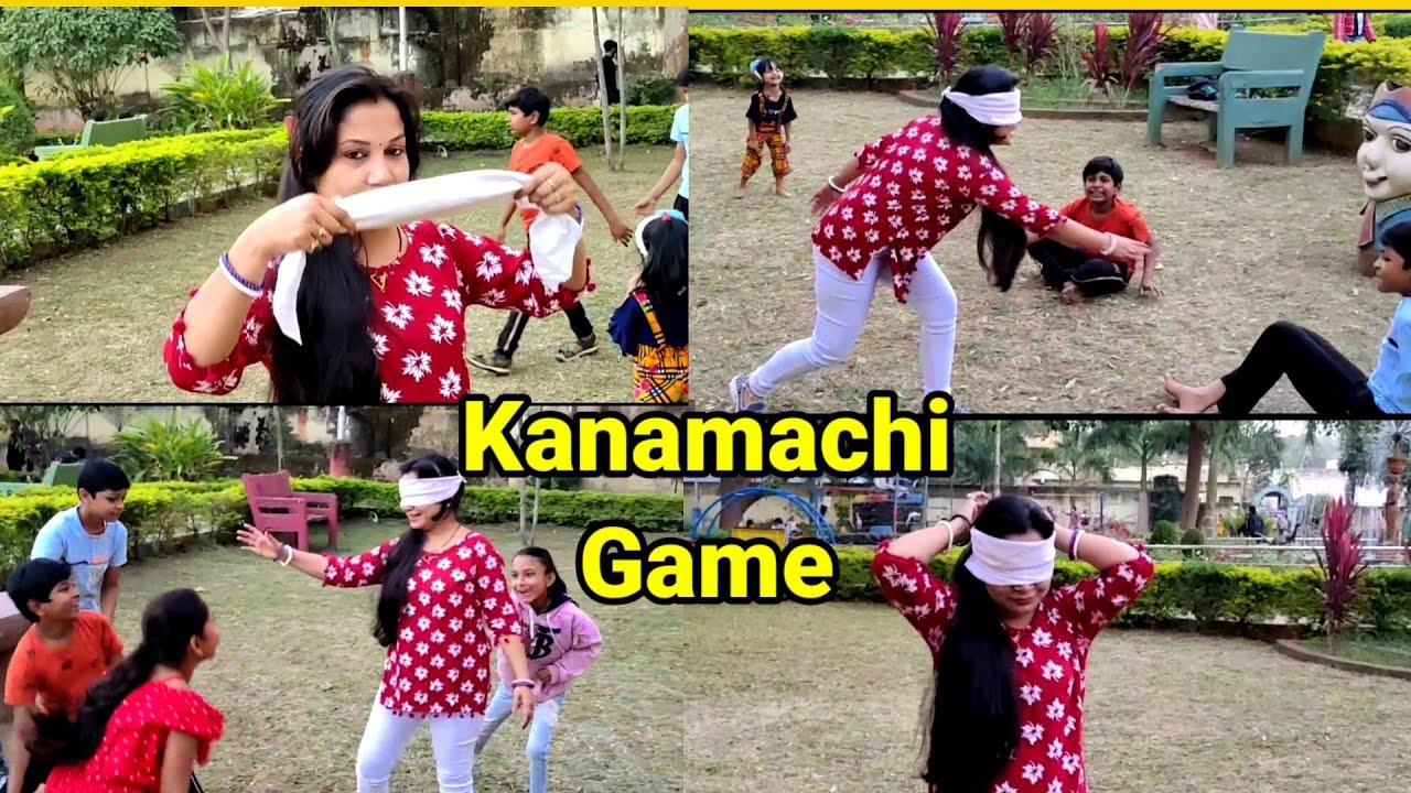 Kanamachi Game Blindfolded Challenge . Maja Aa Gaya.(Requested Video) #kanamachi