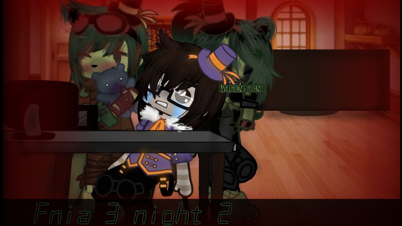 [ gacha] Trying to survive Fnia 3 night 2