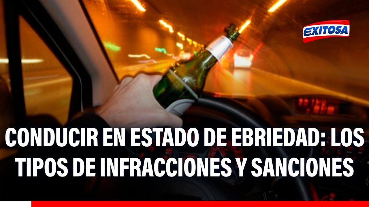 🔴🔵 Conducir en estado de ebriedad: Los tipos de infracciones y las sanciones m&aacute;s severas